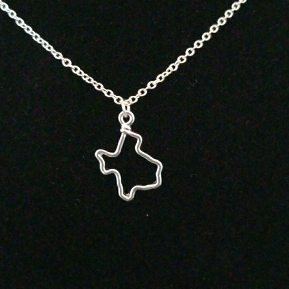 Texas Silver Necklace